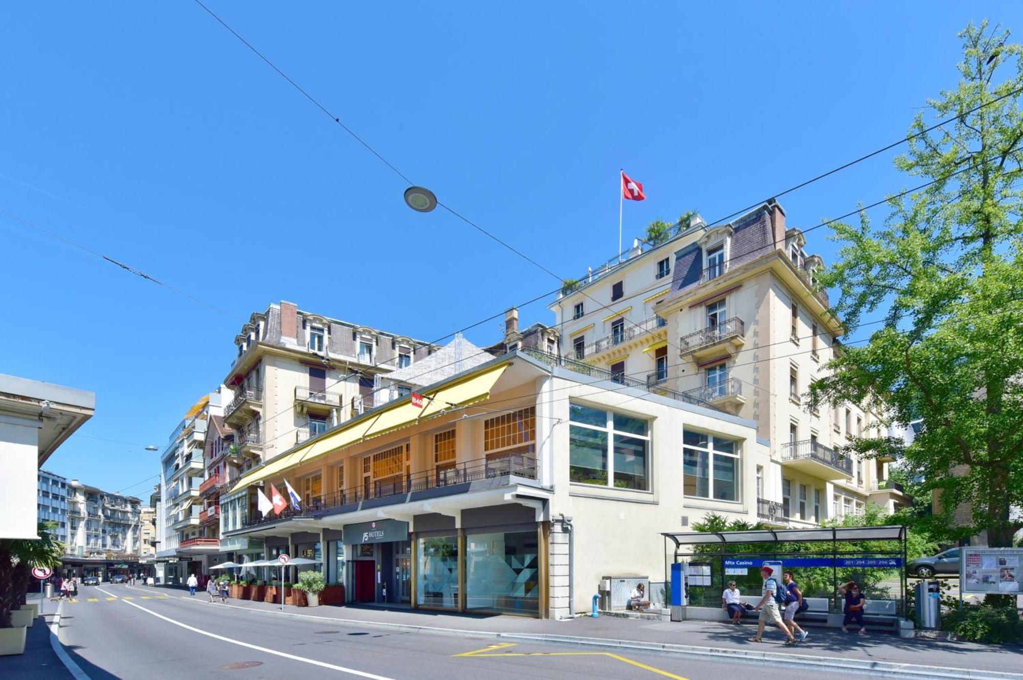 J5 Hotels Helvetie & La Brasserie Montreux Ngoại thất bức ảnh